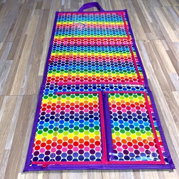 Lisa Frank portfolio folder makeup appointment make up setting  book organizer - Picture 4 of 7